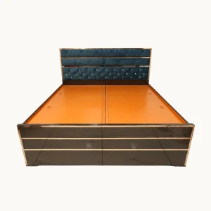 Cushion Head Wooden bed in delhi