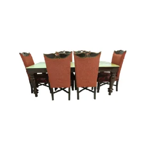 buy teak wood Designer Dining Table set