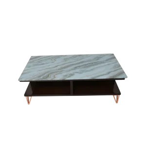 Marble Top Wooden Center Table