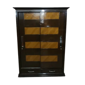 Buy Teak Wood Sliding Door Almirah Online