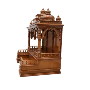 Buy Solid Teak Wood Temple