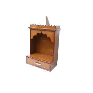 Teak Wood Pooja Mandir