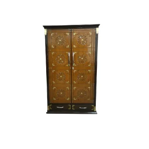 Designer 2 Door Wooden Almirah Manufacturer